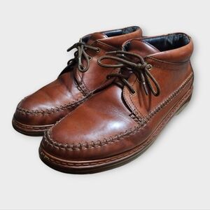 Wolky Brown Leather Men's Shoes Size 11.5